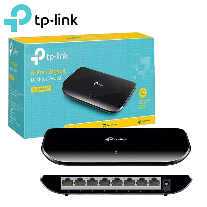 TP Link TL-SG1008D/8-Port